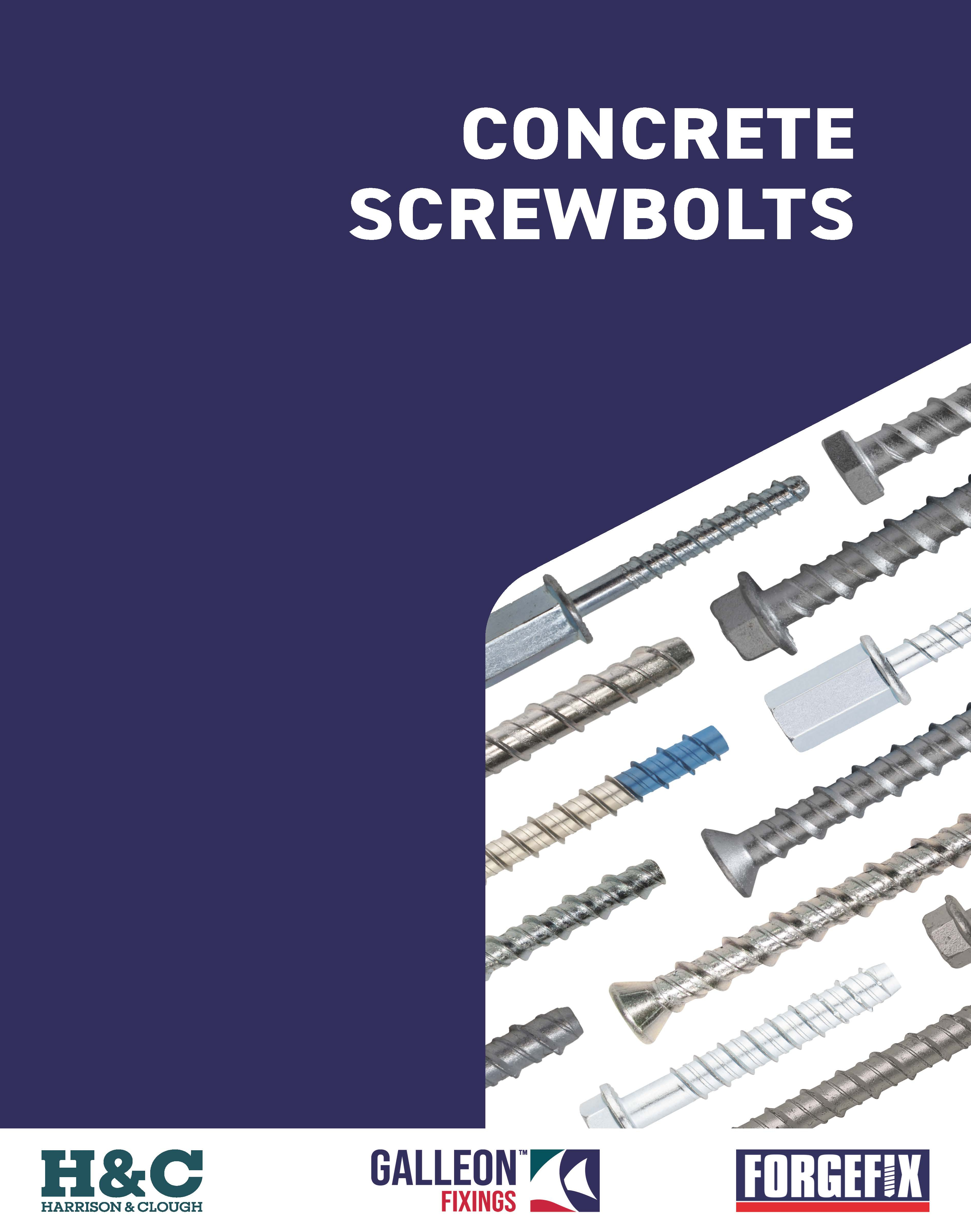 Concrete Screwbolts brochure Concrete Screwbolts brochure