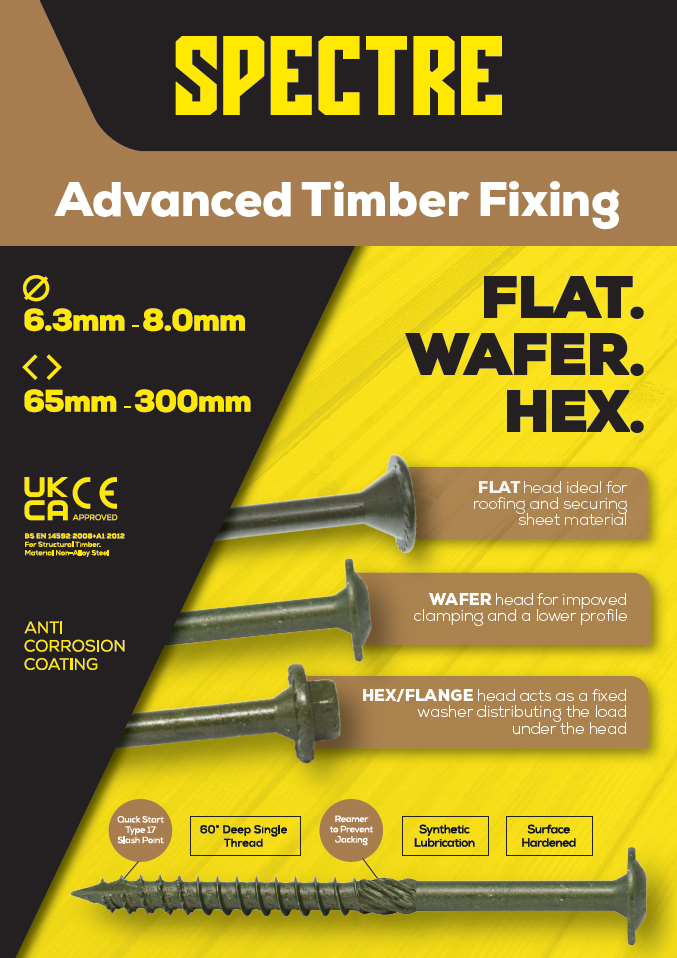 Spectre Timber Fixing A3 Poster Spectre Timber Fixing A3 Poster