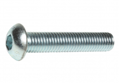 Socket Screws - Dome - Zinc Plated