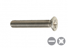 Machine Screws - Countersunk - Stainless Steel