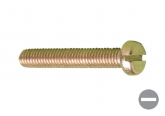 Machine Screws - Pan Head - Brass