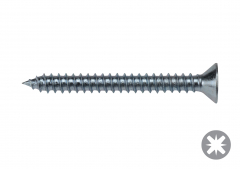 Self Tapping Screw - Countersunk - Zinc Plated