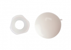 Plastic Domed Cover Caps