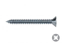 Self Tapping Screw - Countersunk - Zinc Plated