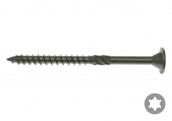 Timber Fixing Screws - Flat Head