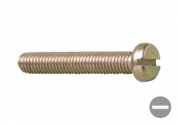 Machine Screws - Cheese Head - Brass