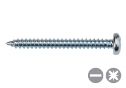 Self Tapping Screw - Pan Head - Zinc Plated