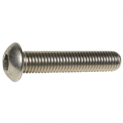 MetalMate SKT Screw A2 M4x30 Dome Hd ISO7380 Bx 200