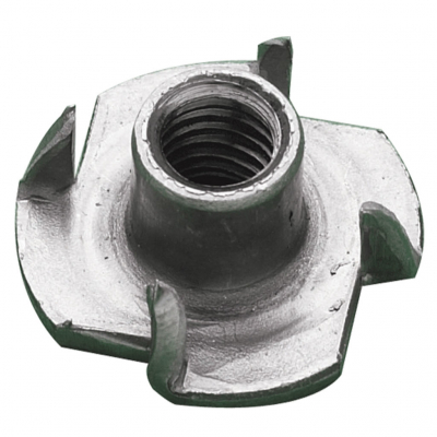 MetalMate Tee Nut S/C M5 Four Prongs 8.0mm Bx 200