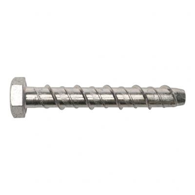 Serbolt Concrete Bolt M8x60 Galv Hex Hd Bx 100