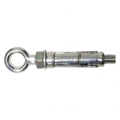 MasonMate Shield Anchor M10 BZP Eye Bolt Forged Bx 25