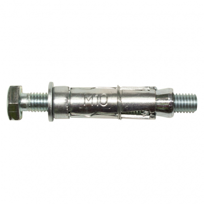 MasonMate Shield Anchor M10x25 BZP (Cr3) loose Bolt Bx 25