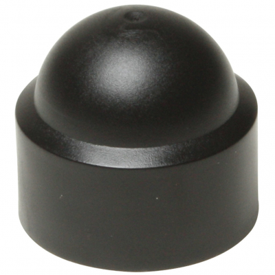 TimberMate Bolt/Nut Cap Blk M6 Prot. Cap 10mm A/F Bag 100