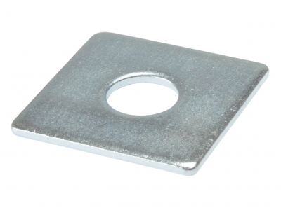 Washer Sq.Plate ZP  50x50x12mm 10 Per Bag               (D27)