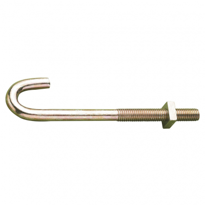 MetalMate Hook Bolt&Nut M6x100 ZY MS Bx 100