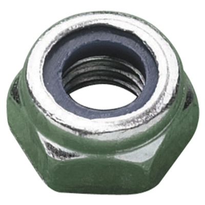 MetalMate Insert Nut M22 BZP Class 6 DIN 985 Bx 25