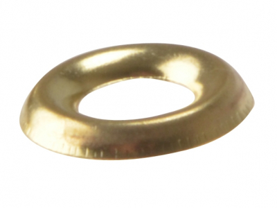 Screw Cup Washer No.8's  Brass 200 Per Bag              (D26)