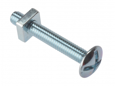 Roofing Bolt & Nut ZP M5x25 25 Per Bag               (D26)