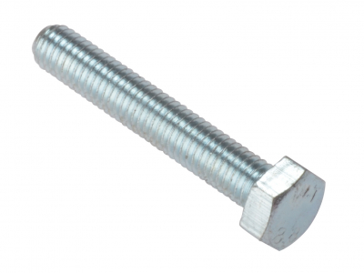 Hex Head Set Screw BZP  M12x30 5 Per Bag                (D27)