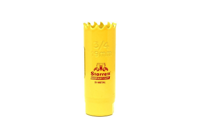 Starrett Holesaw Fast Cut Each - 19mm - 3/4" FCH0034