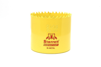 Starrett Holesaw Fast Cut Each - 52mm - 2 1/16" FCH216