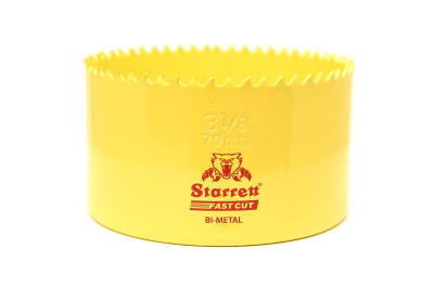 Starrett Holesaw Fast Cut Each - 79mm - 3 1/8" FCH0318