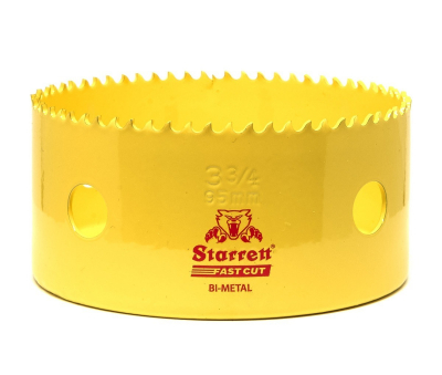 Starrett Holesaw Fast Cut Each - 95mm - 3 3/4Inch FCH0334