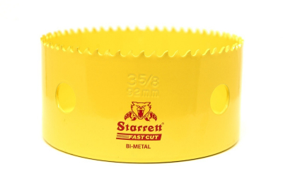 Starrett Holesaw Fast Cut Each - 92mm - 3 5/8" FCH0358