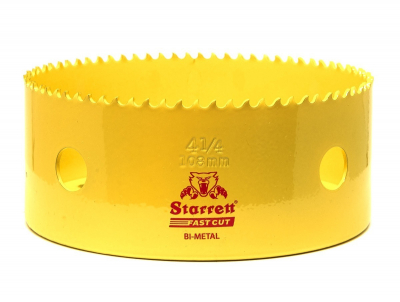 Starrett Holesaw Fast Cut Each - 108mm - 4 1/4" FCH0414
