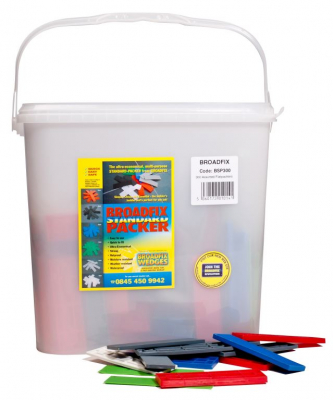 Broadfix Flat Packers 300 Per Tub              Mixed