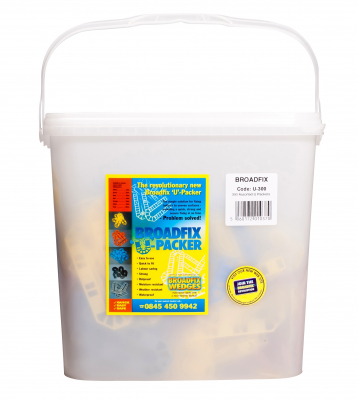 Broadfix U Packers 300 Per Tub              Mixed