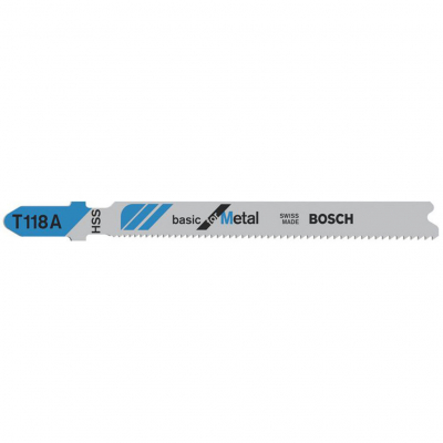 Bosch Jigsaw Blade BasicMetal BTT118A Pack 5