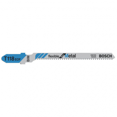 Bosch Jigsaw Blade Metal BTT118EOF Pack 5