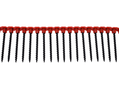 Drywall Screw Black   3.5x45mm Box 1000 Coarse Collated Strip