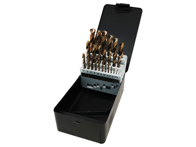 ForgeMaster HSS Cobalt  DIN338 Each            19pc Drill Set