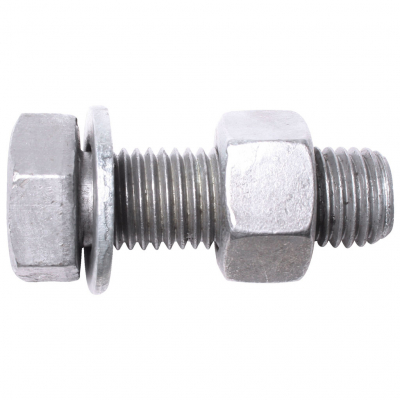 MetalMate Bolting Galv M20x80 Gr8.8 (Assembled) Bag 55