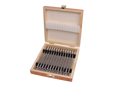 Flat Wood Bit Set Quicklock Each 13-piece wood 6-25mm