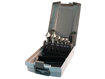 Countersink Bit Set DIN335c Each Fully Ground 6-piece