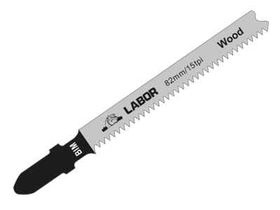 Uni BiM Jig Saw Blade Per 5 Laminate Ref.T101BIF