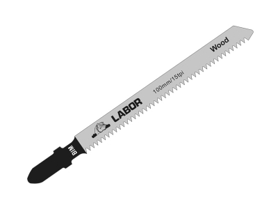 Uni BiM Jig Saw Blade Per 5 Hardwood Ref.T101AIF