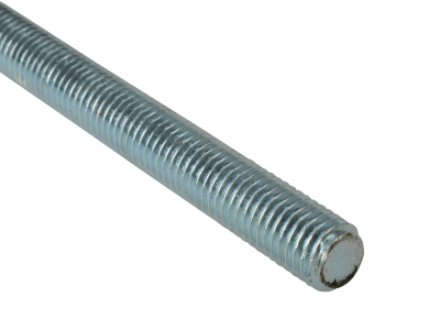 Metal Mate Threaded Rod     ZP Each Navy Blue          M12x1M