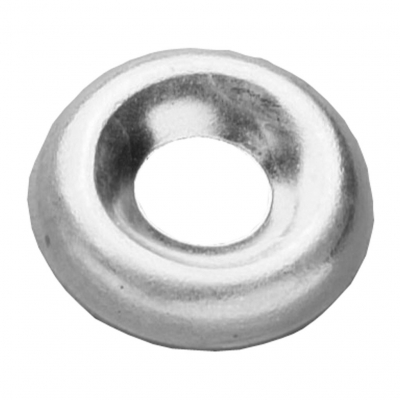 TimberMate Screw Cup N/P 10G Surface Pattern Brass Bx 200