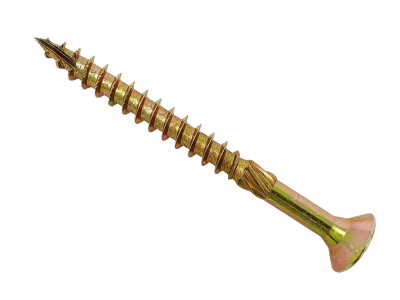 Spectre Woodscrew 4.5x30mm Box 200 Yellow Zinc