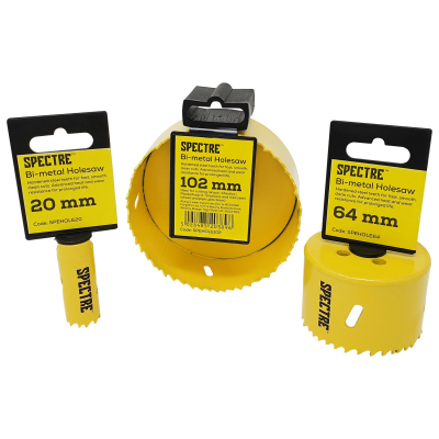 Spectre Bi-Metal Holesaw Each 111.0mm