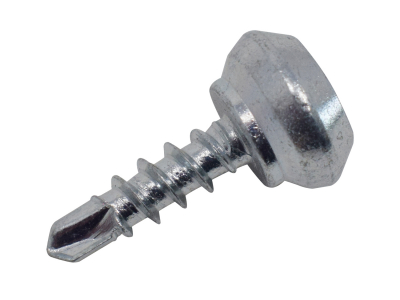 Nipple Screw Self-Drill 13mm Per 500 Zinc 4.3x13mm