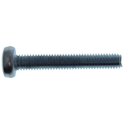 MetalMate Screw BZP M4x6 PZ Pan T.F.DIN7500C-Z Bx 1000