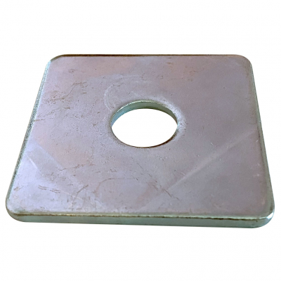 MetalMate Washer M10x40x3mm BZP Sq Plate BS3410 Bx 100