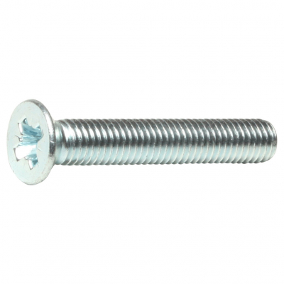 MetalMate Screw BZP M6x35 PZ Csk Hd DIN965 Bx 200